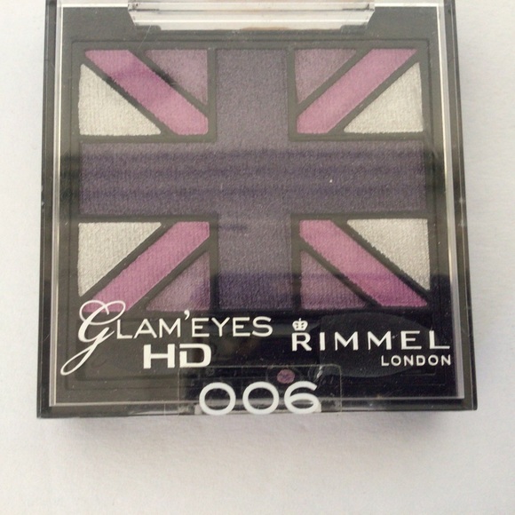 RIMMEL LONDON GLAM EYES HD EYESHADOW QUAD NWT - Picture 2 of 3